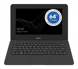 Ноутбук Digma EVE 10 A200 Atom X5 Z8350/2Gb/SSD64Gb/Intel HD Graphics 500/10.1/IPS/FHD 1920x1200/Windows 10 Home Single Language 64/black/WiFi/BT/C