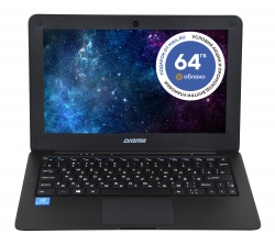 Ноутбук Digma EVE 11 C409 Celeron N3350/4Gb/SSD64Gb/Intel HD Graphics 500/11.6/IPS/FHD 1920x1080/Windows 10 Home Single Language 64/black/WiFi/BT/C