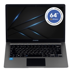 Ноутбук Digma EVE 14 C410 Celeron N3350/4Gb/SSD128Gb/Intel HD Graphics 500/14.1/IPS/FHD 1920x1080/Windows 10 Home Single Language 64/dk.grey/WiFi/B