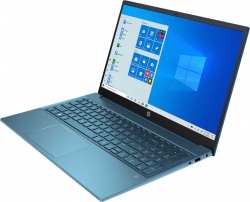 Ноутбук HP Pavilion 15-eg0047ur Core i3 1115G4/8Gb/SSD512Gb/Intel UHD Graphics/15.6/IPS/FHD 1920x1080/Windows 10/d.turquoise/WiFi/BT/Cam