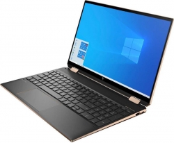 Трансформер HP Spectre x360 15-eb1004ur Core i7 1165G7/16Gb/SSD512Gb/Intel Iris Xe graphics/15.6/IPS/Touch/UHD 3840x2160/Windows 10/black/WiFi/BT/C