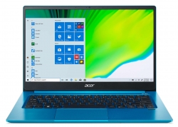 Ультрабук Acer Swift 3 SF314-59-55T0 Core i5 1135G7/8Gb/SSD512Gb/Intel Iris Xe graphics/14/IPS/FHD 1920x1080/Windows 10/lt.blue/WiFi/BT/Cam