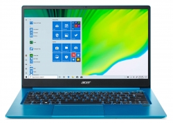 Ультрабук Acer Swift 3 SF314-59-55T0 Core i5 1135G7/8Gb/SSD512Gb/Intel Iris Xe graphics/14/IPS/FHD 1920x1080/Windows 10/lt.blue/WiFi/BT/Cam