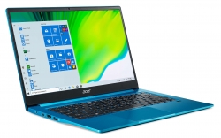 Ультрабук Acer Swift 3 SF314-59-55T0 Core i5 1135G7/8Gb/SSD512Gb/Intel Iris Xe graphics/14/IPS/FHD 1920x1080/Windows 10/lt.blue/WiFi/BT/Cam