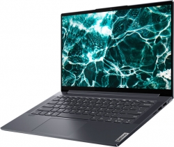 Трансформер Lenovo Yoga 7 14ITL5 Core i5 1135G7/8Gb/SSD512Gb/Intel Iris Xe graphics/14/IPS/Touch/FHD 1920x1080/Windows 10/grey/WiFi/BT/Cam