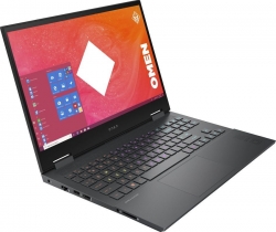 Ноутбук HP Omen 15-en1029ur Ryzen 7 5800H/16Gb/SSD512Gb/NVIDIA GeForce RTX 3070 8Gb/15.6/IPS/FHD 1920x1080/Windows 10/dk.silver/WiFi/BT/Cam