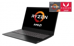 Ноутбук Lenovo IdeaPad S145-15API Ryzen 5 3500U/8Gb/1Tb/SSD128Gb/AMD Radeon Vega 8/15.6/TN/FHD 1920x1080/Free DOS/black/WiFi/BT/Cam