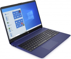 Ноутбук HP 15s-fq1091ur Core i5 1035G1/8Gb/SSD256Gb/Intel UHD Graphics/15.6/IPS/FHD 1920x1080/Windows 10/blue/WiFi/BT/Cam