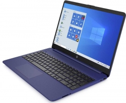 Ноутбук HP 15s-fq1091ur Core i5 1035G1/8Gb/SSD256Gb/Intel UHD Graphics/15.6/IPS/FHD 1920x1080/Windows 10/blue/WiFi/BT/Cam
