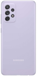 Смартфон Samsung SM-A725F Galaxy A72 128Gb 6Gb лаванда моноблок 3G 4G 2Sim 6.7 1080x2400 Android 11 64Mpix 802.11 a/b/g/n/ac NFC GPS GSM900/1800 GS