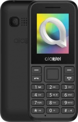 Мобильный телефон Alcatel 1066D черный моноблок 2Sim 1.8 128x160 Thread-X 0.08Mpix GSM900/1800 GSM1900 MP3 FM microSD max32Gb