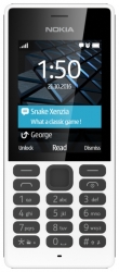Мобильный телефон Nokia 150 DUAL SIM белый моноблок 2Sim 2.4 240x320 0.3Mpix GSM900/1800 MP3 FM microSD max32Gb