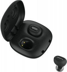 Гарнитура вкладыши Geozon Track черный беспроводные bluetooth в ушной раковине (G-S09BLK)