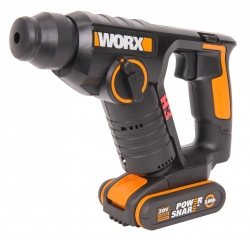 Перфоратор Worx WX394.3 патрон:SDS-plus уд.:1.5Дж аккум. (кейс в комплекте)