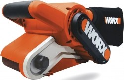 Ленточная шлифовальная машина Worx WX661.1 950Вт (ширина ленты 76мм)
