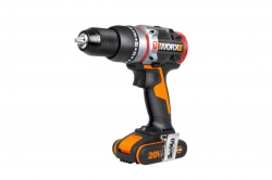 Дрель-шуруповерт ударная Worx WX354 аккум. патрон:быстрозажимной (кейс в комплекте)