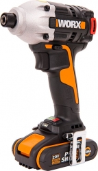 Гайковерт ударный Worx WX261 аккум. патрон:Шестигранник 6.35 мм (1/4) (кейс в комплекте)
