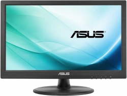 Монитор Asus 15.6 Touch VT168N черный TN LED 16:9 DVI глянцевая 200cd 90гр/65гр 1366x768 D-Sub HD READY USB Touch 1.4кг