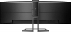 Монитор Philips 48.8 499P9H черный VA LED 5ms 32:9 HDMI M/M Cam матовая HAS Pivot 3000:1 450cd 178гр/178гр 5120x1440 DisplayPort USB 15.3кг