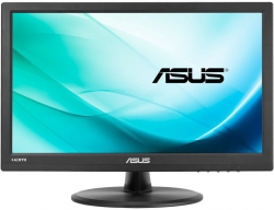 Монитор Asus 15.6 Touch VT168H черный TN LED 16:9 HDMI глянцевая 200cd 1366x768 D-Sub HD READY USB Touch 1.4кг