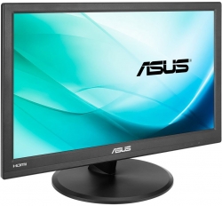 Монитор Asus 15.6 Touch VT168H черный TN LED 16:9 HDMI глянцевая 200cd 1366x768 D-Sub HD READY USB Touch 1.4кг