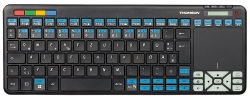 Клавиатура Thomson ROC3506 Sony черный USB slim Multimedia Touch