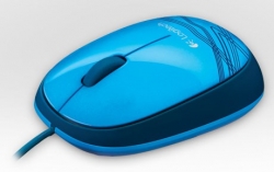 Мышь Logitech M105 синий оптическая (1000dpi) USB (2but)