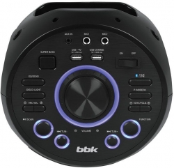 Колонка порт. BBK BTA6001 C черный 30W 1.0 BT/3.5Jack/USB 4000mAh (BTA6001 (B))