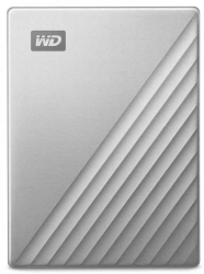 Жесткий диск WD USB-C 1Tb WDBC3C0010BSL-WESN серебристый