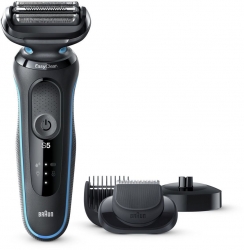 Бритва сетчатая Braun Series 5 50-M4500cs реж.эл.:3 питан.:аккум. черный