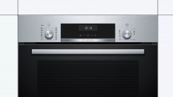 Духовой шкаф Электрический Bosch HIJ517YS0R нержавеющая сталь/черный