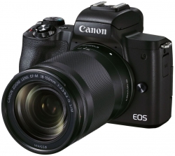 Фотоаппарат Canon EOS M50 Mark II черный 24Mpix 3 4K WiFi EF-M18-150 IS STM LP-E12 (с объективом)