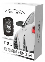 Автосигнализация Centurion F50 с обратной связью брелок с ЖК дисплеем