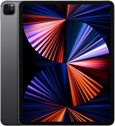 Планшет Apple iPad Pro 2021 MHR83RU/A M1 8C/RAM8Gb/ROM512Gb 12.9 IPS 2732x2048/3G/4G/iOS/серый космос/12Mpix/12Mpix/BT/GPS/WiFi/Touch/EDGE/9hr