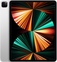 Планшет Apple iPad Pro 2021 MHR93RU/A M1 8C/RAM8Gb/ROM512Gb 12.9 IPS 2732x2048/3G/4G/iOS/серебристый/12Mpix/12Mpix/BT/GPS/WiFi/Touch/EDGE/9hr
