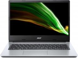Ноутбук Acer Aspire 1 A114-33-C6UY Celeron N4500/4Gb/eMMC64Gb/UMA/14/FHD 1920x1080/noOS/silver/WiFi/BT/Cam