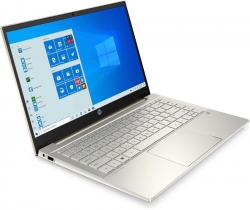 Ноутбук HP Pavilion 14-dv0036ur Core i5 1135G7/16Gb/SSD512Gb/Intel Iris Xe/14/IPS UMVA/FHD 1920x1080/Free DOS 3.0/gold/WiFi/BT/Cam