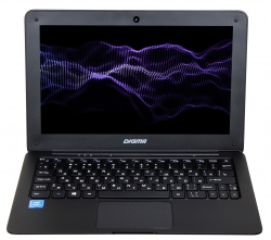 Ноутбук Digma EVE 11 C408 Celeron N3350/4Gb/SSD64Gb/Intel HD Graphics 500/11.6/IPS/FHD 1920x1080/Windows 10 Home Single Language 64/black/WiFi/BT/C