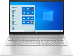 Ноутбук HP Pavilion 15-eg0058ur Core i7 1165G7/16Gb/SSD512Gb/Intel Iris Xe graphics/15.6/IPS/FHD 1920x1080/Windows 10/silver/WiFi/BT/Cam