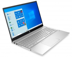 Ноутбук HP Pavilion 15-eh0009ur Ryzen 5 4500U/16Gb/SSD512Gb/AMD Radeon/15.6/IPS/FHD 1920x1080/Windows 10/silver/WiFi/BT/Cam