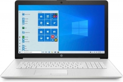 Ноутбук HP 17-by4000ur Core i7 1165G7/16Gb/SSD512Gb/Intel Iris Xe graphics/17.3/IPS/FHD 1920x1080/Windows 10/silver/WiFi/BT/Cam