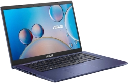 Ноутбук Asus VivoBook X415JA-EK220T Core i5 1035G1/8Gb/SSD256Gb/Intel UHD Graphics/14/FHD 1920x1080/Windows 10 Home/blue/WiFi/BT/Cam