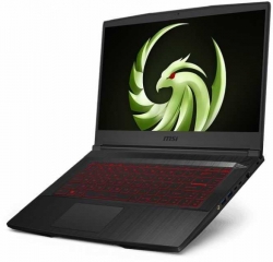 Ноутбук MSI Bravo 15 A4DCR-401RU Ryzen 5 4600H/8Gb/SSD512Gb/AMD Radeon Rx 5300M 3Gb/15.6/IPS/FHD 1920x1080/Windows 10/black/WiFi/BT/Cam