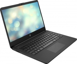 Ноутбук HP 14s-fq0100ur Athlon Silver 3050U/4Gb/SSD128Gb/AMD Radeon/14/IPS/FHD 1920x1080/Free DOS 3.0/black/WiFi/BT/Cam