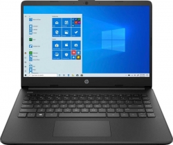 Ноутбук HP 14s-fq0097ur Athlon Silver 3050U/4Gb/SSD128Gb/AMD Radeon/14/IPS/FHD 1920x1080/Windows 10/black/WiFi/BT/Cam
