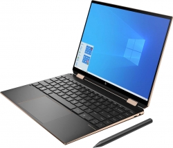 Трансформер HP Spectre x360 14-ea0013ur Core i7 1165G7/16Gb/SSD1Tb/Intel Iris Xe graphics/13.5/OLED/Touch 3000x2000/Windows 10/black/WiFi/BT/Cam/Ba