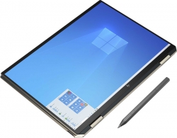 Трансформер HP Spectre x360 14-ea0010ur Core i7 1165G7/16Gb/SSD2Tb/Intel Iris Xe graphics/13.5/OLED/Touch 3000x2000/Windows 10/dk.blue/WiFi/BT/Cam/