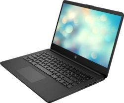 Ноутбук HP 14s-fq0090ur Athlon Silver 3050U/8Gb/SSD256Gb/AMD Radeon/14/IPS/FHD 1920x1080/Free DOS 3.0/black/WiFi/BT/Cam