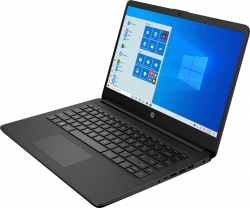 Ноутбук HP 14s-dq0044ur Pentium Silver N5030/4Gb/SSD256Gb/Intel UHD Graphics/14/IPS/FHD 1920x1080/Windows 10/black/WiFi/BT/Cam