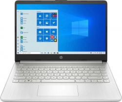 Ноутбук HP 14s-fq1011ur Ryzen 7 5700U/16Gb/SSD512Gb/AMD Radeon/14/IPS/FHD 1920x1080/Windows 10/silver/WiFi/BT/Cam